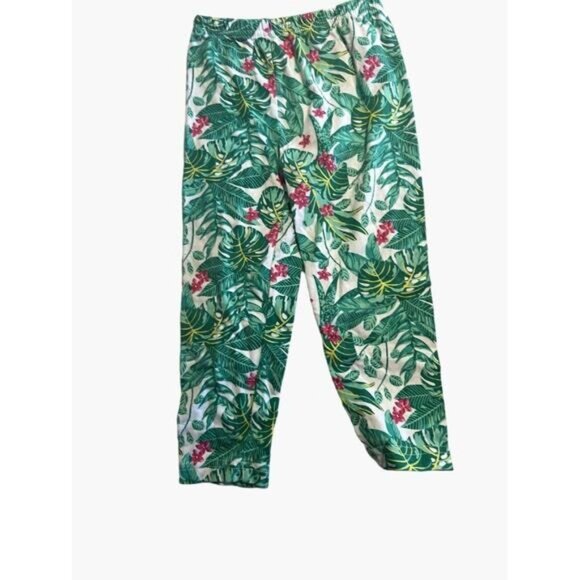 Goodlad Flamingo Outfit Set Infant Girls Size 24 months PAlm Ruffle Sleeve - Picture 4 of 6